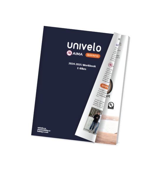 Univelo 2024-2025 Printed Workbook E-Bikes (English)